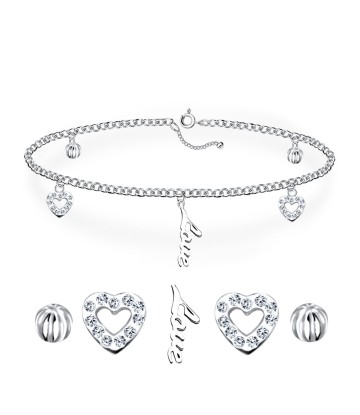 Love Silver Anklet ANK-01